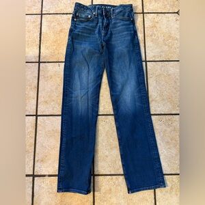 American Eagle Outfitters Dark Blue Straight Jeans